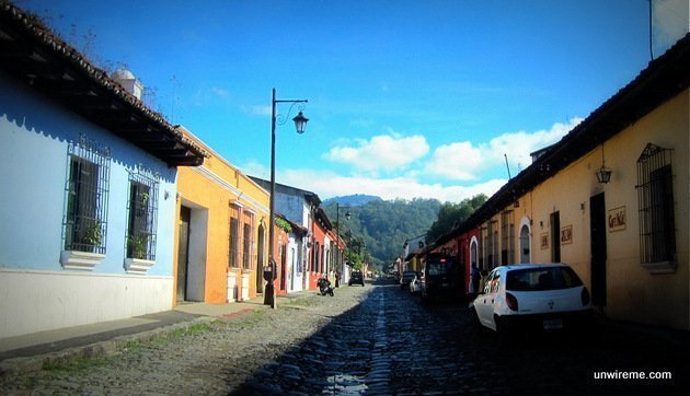 Streets of Antigua Guatemala Antigua Guatemala cobblestones
