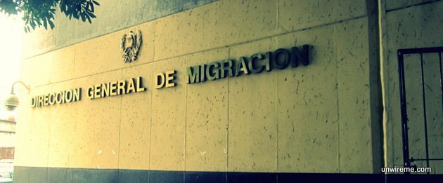 Extranjeria Entrance Dirección General de Migración Guatemala