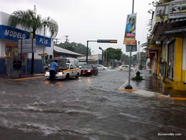 rainy season in Tapachula Mexico