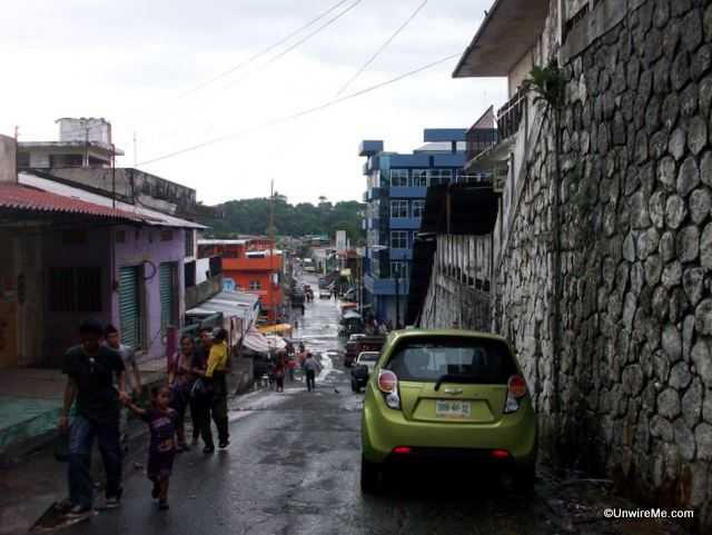 streets of Tapachula Mexico