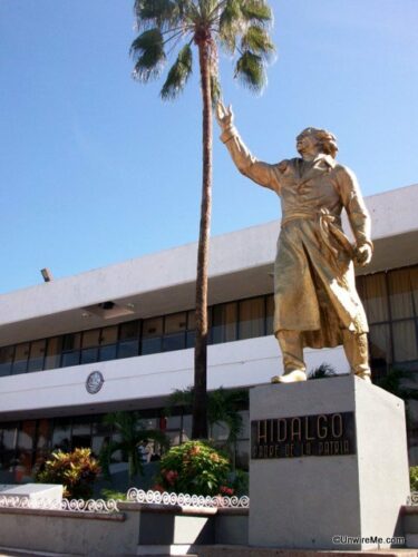 Hidalgo statue, tapachula
