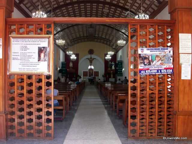 San Agustin cathedral interior tapachula mexico