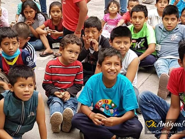 survivor children from Fuego's eruption